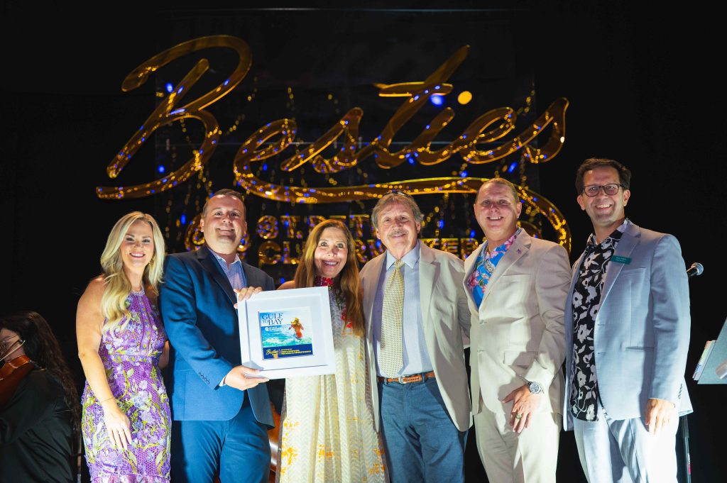 Jimmy's Crow's Nest team receiving recognition for Best Rooftop Bar at the 2026 Besties Awards