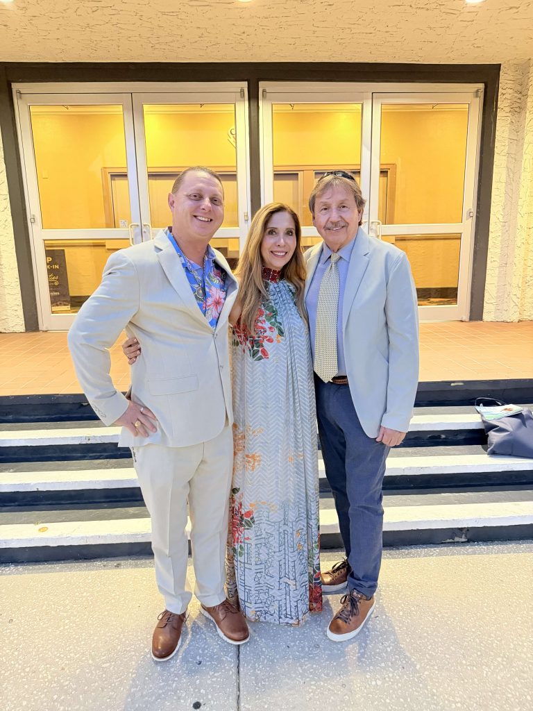 Larry Bell with Natalie Moyles and Jeff Keierleber at the 2026 Visit St. Pete-Clearwater Besties Awards